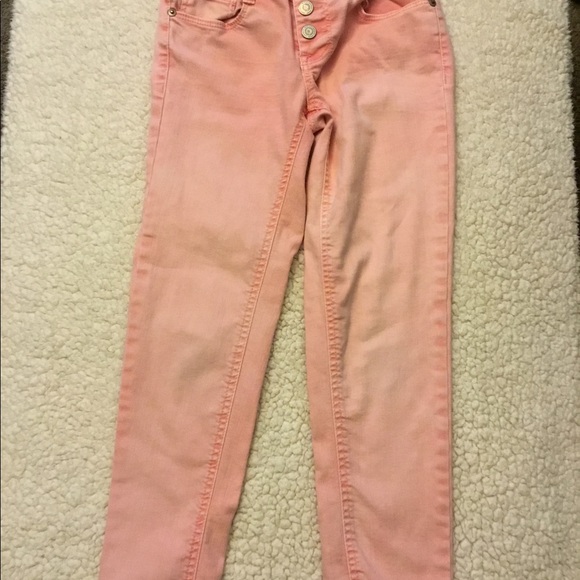 Girls size 7 pink jeans - Picture 2 of 6